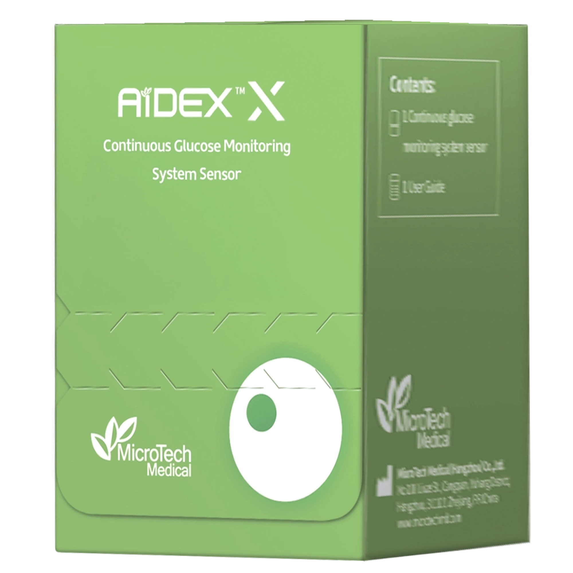 حساس قياس السكر المستمر AIDEX X
